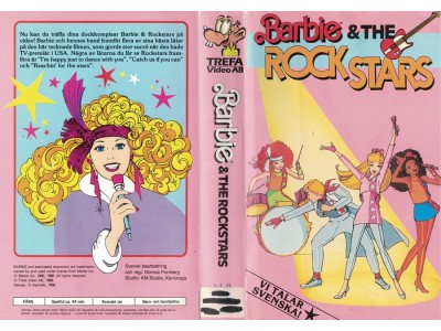 Barbie & The Rock Stars  VHS
